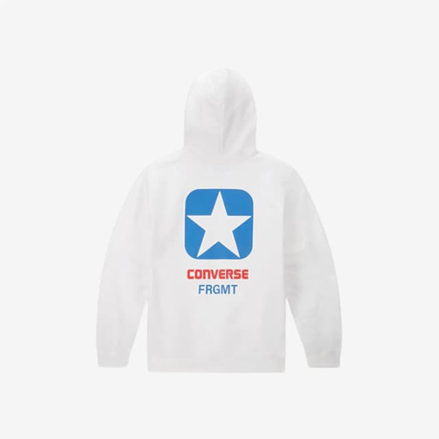 Converse Converse x Fragment Hoodie White - view 1