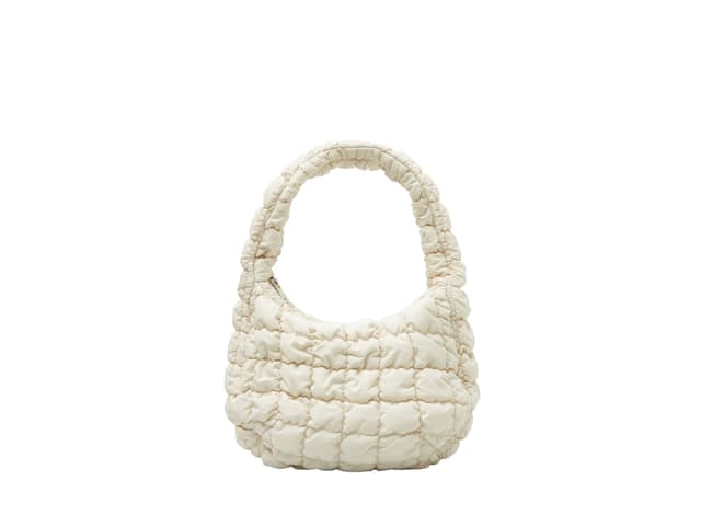 COS COS Quilted Mini Bag Stone - view 1