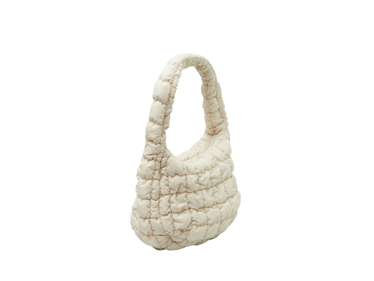 COS Quilted Mini Bag Stone