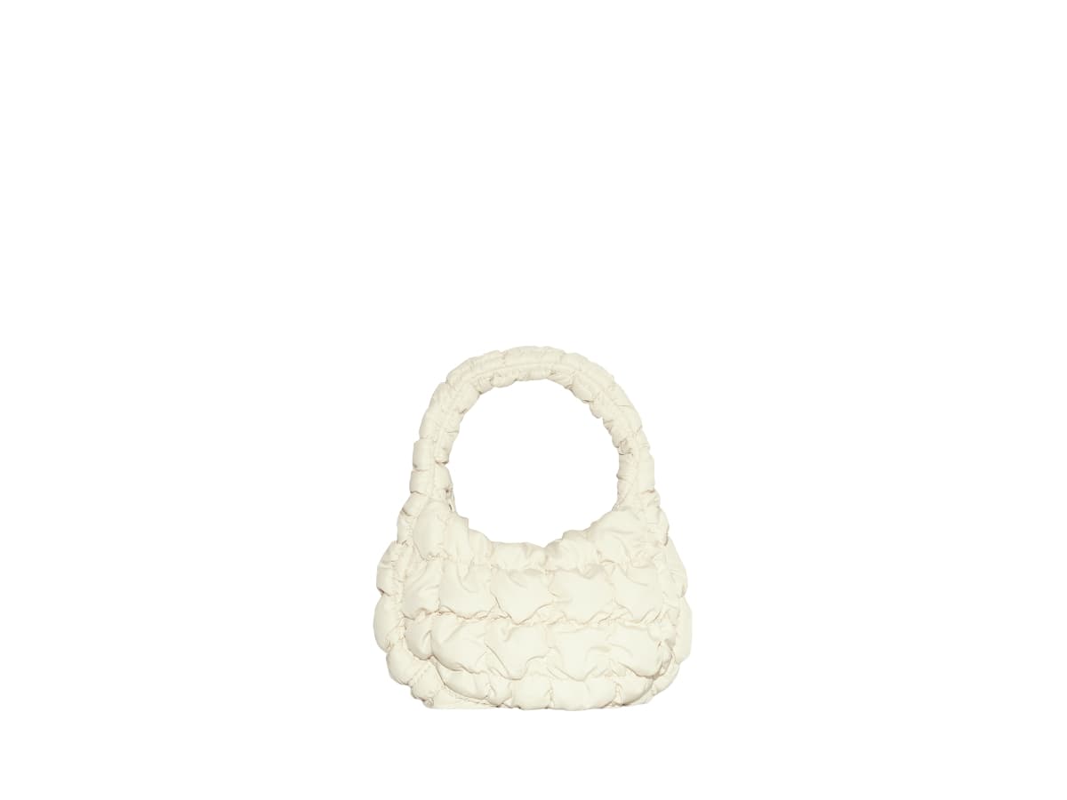 COS Quilted Mini Bag Beige