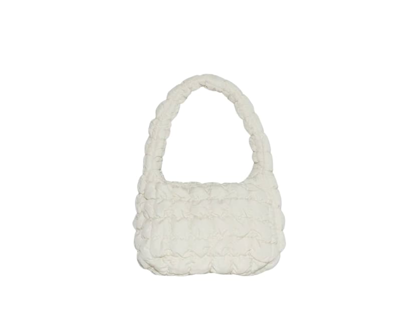 COS COS Quilted Mini Bag Cream
