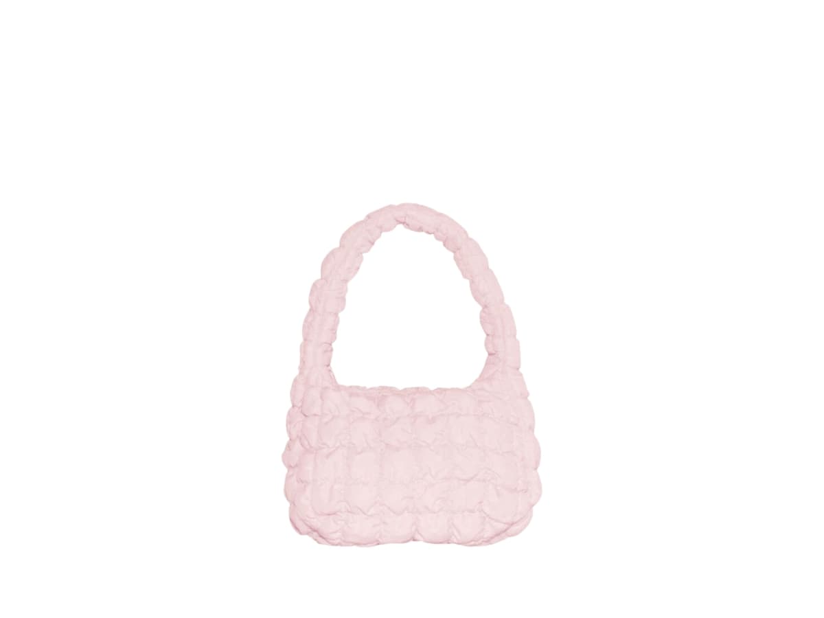 COS Quilted Mini Bag Pink