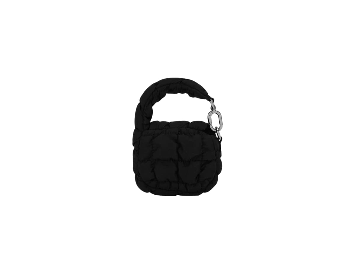 COS Quilted Nano Bag Black