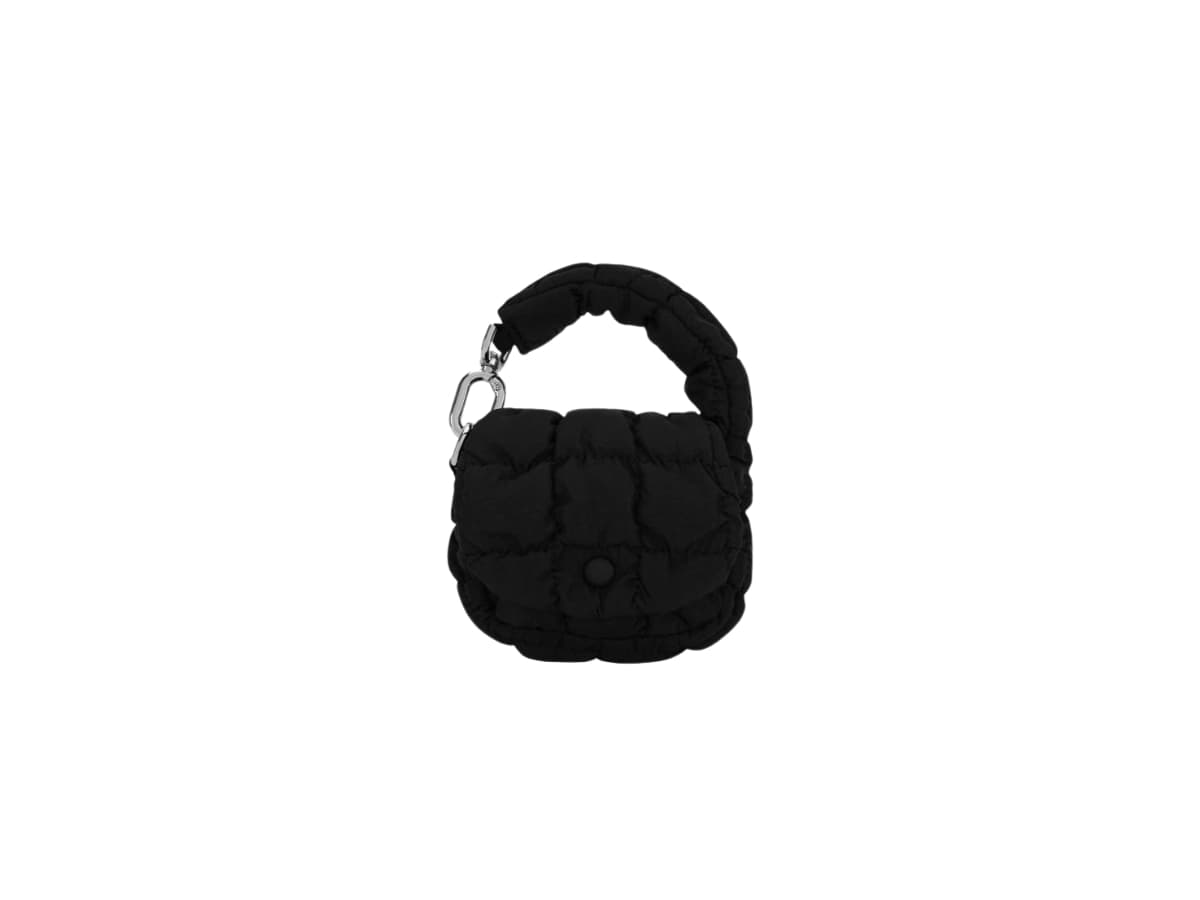 COS Quilted Nano Bag Black