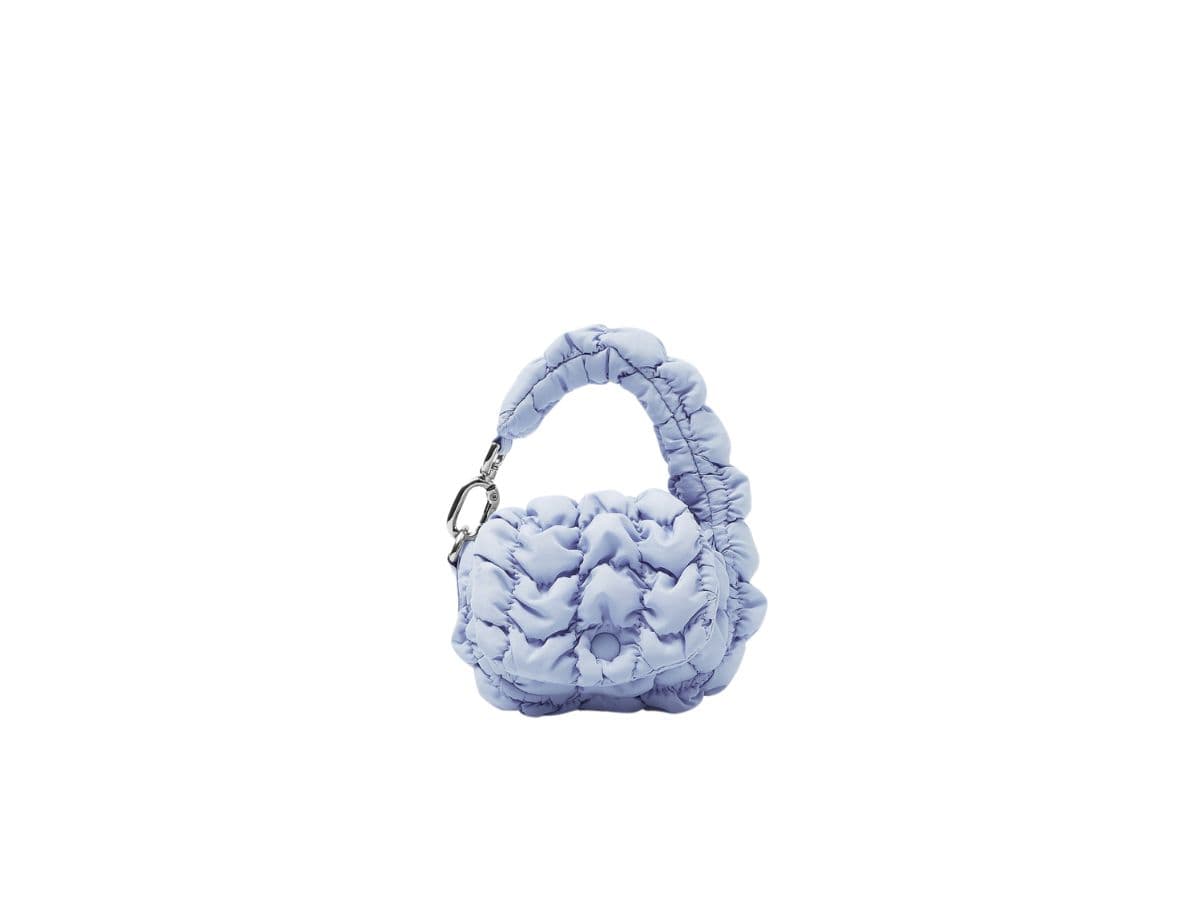 COS Quilted Nano Bag Blue