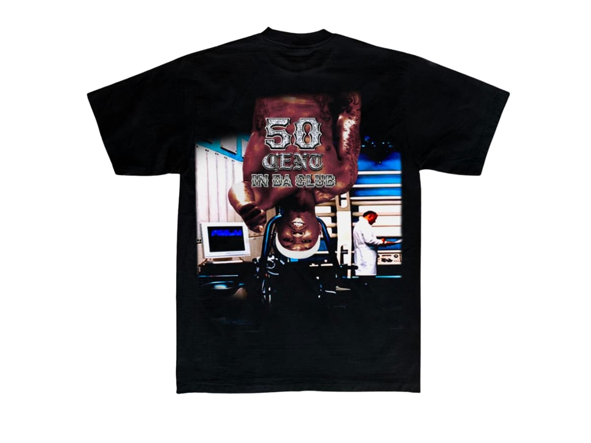 Cosmic 50Cent Rap Tee Black