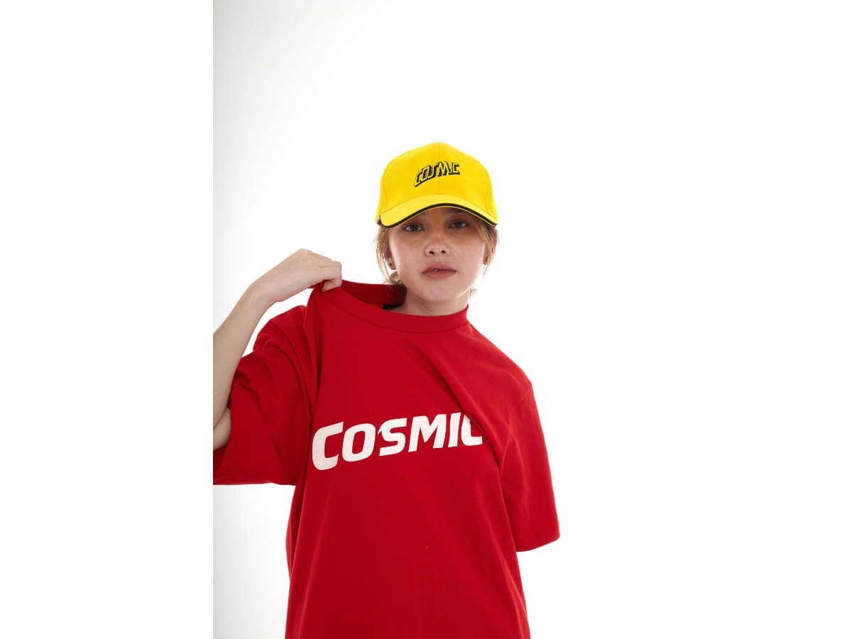 Cosmic Logo Tee Red