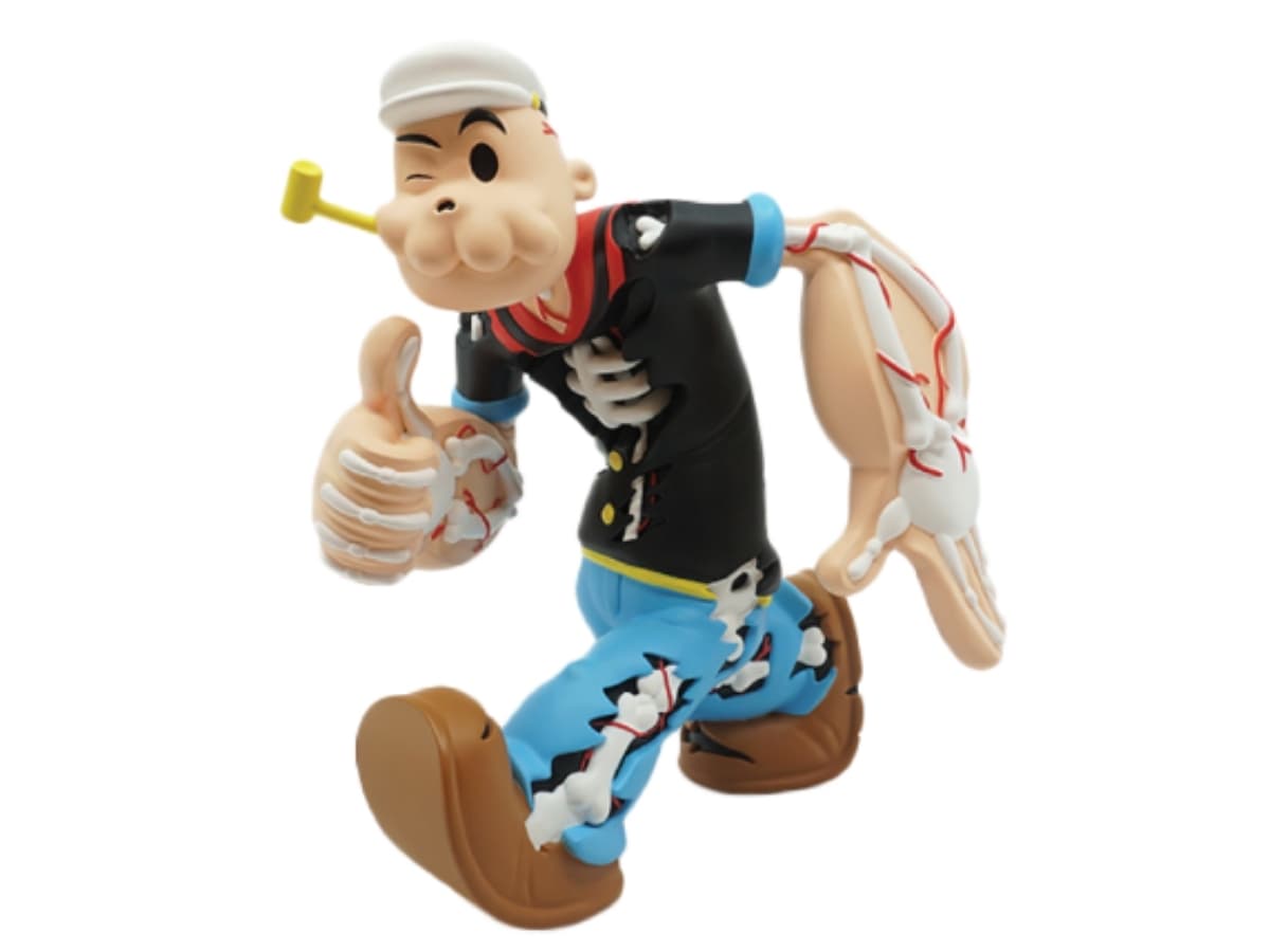 Cote Escriva Creepy Popeye Figure