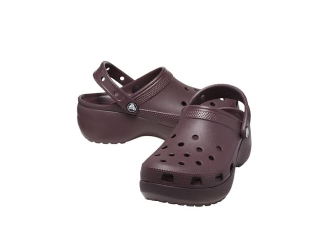 Crocs Crocs Classic Platform Clog Dark Cherry (W) - view 3
