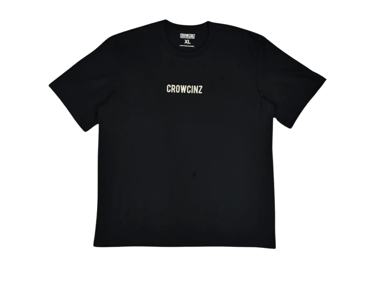 Crowcinz Mid Logo Tee Black