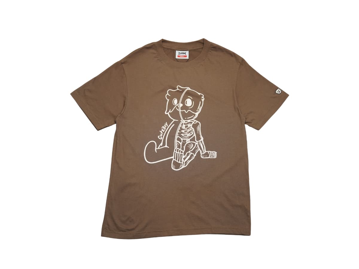 CuteBoy Beagle Tee-Bone Chocolate