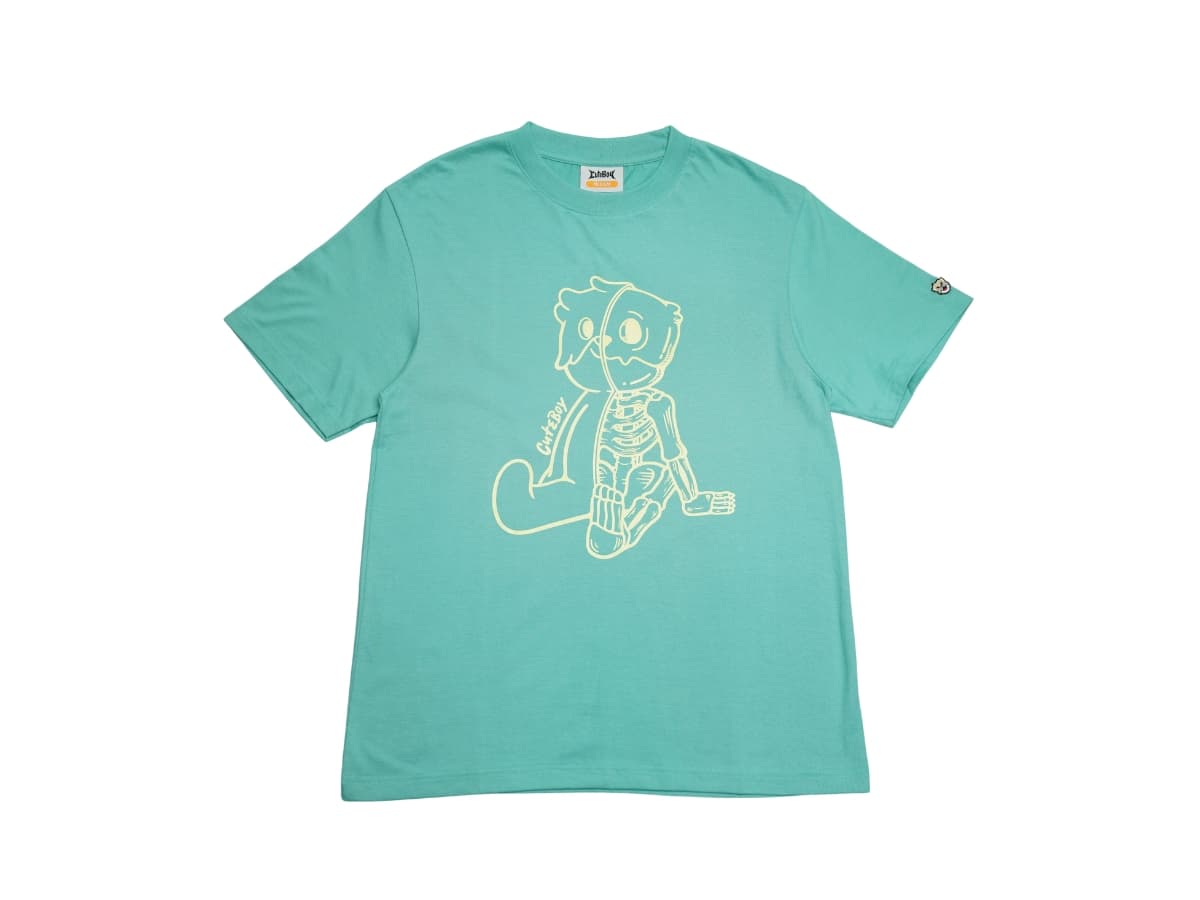 CuteBoy Beagle Tee-Bone Green