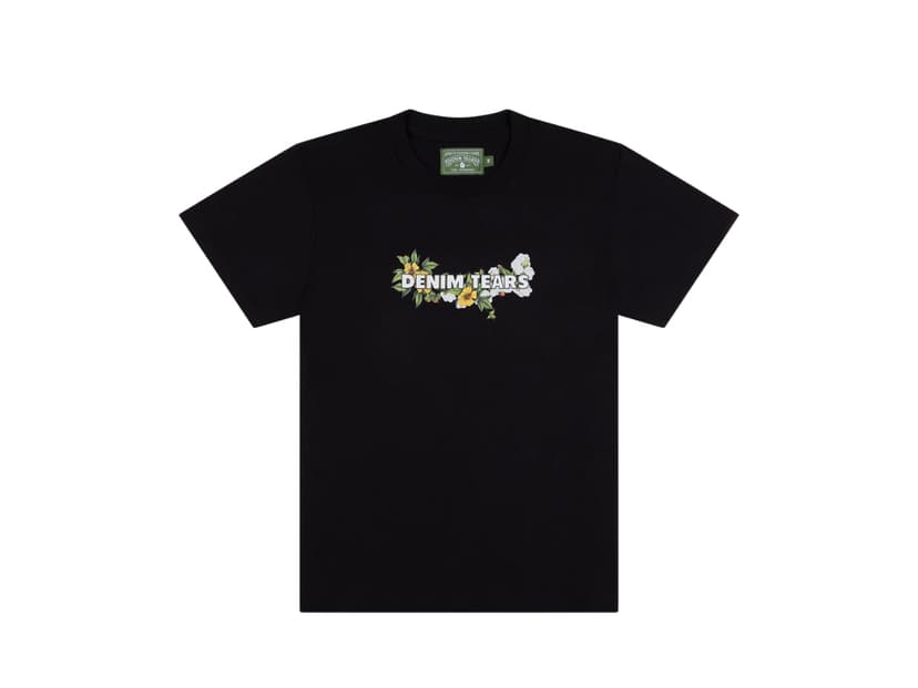 Denim Tears Denim Tears Logo Tee Black