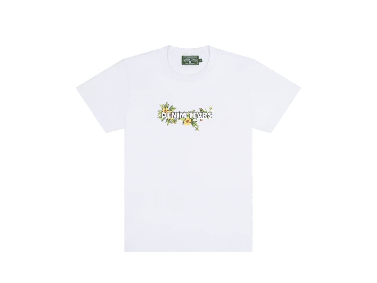 Denim Tears Logo Tee White