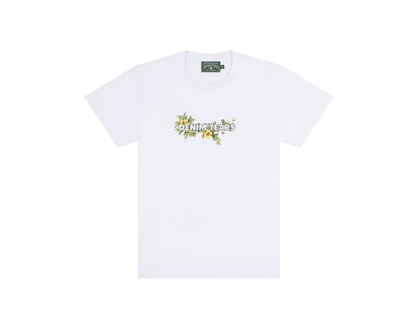 Denim Tears Denim Tears Logo Tee White