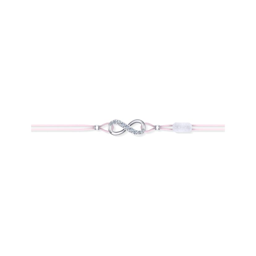 RAVIPA Diamond Unbreakable Infinity Bracelet 