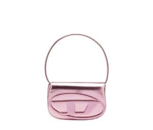 Buy Diesel 1DR Shoulder Bag In Mirrored Leather Pink at Sasom – Authentic and Ready to Ship