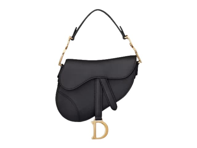 Dior Dior Saddle Bag Calfskin Mini Black - view 1