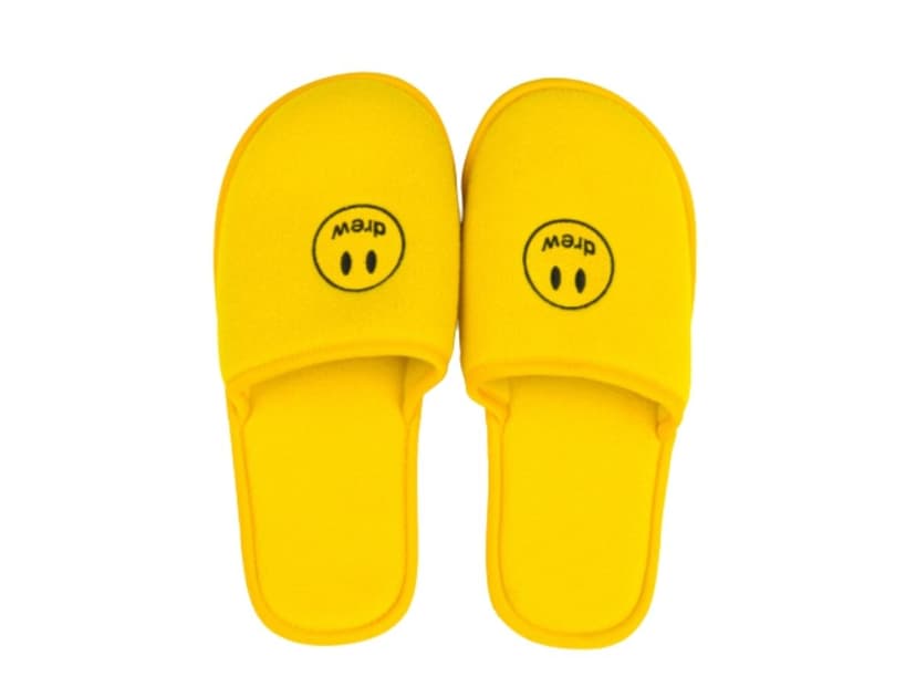 Drew House DREW HOUSE LOGO YELLOW SLIDE