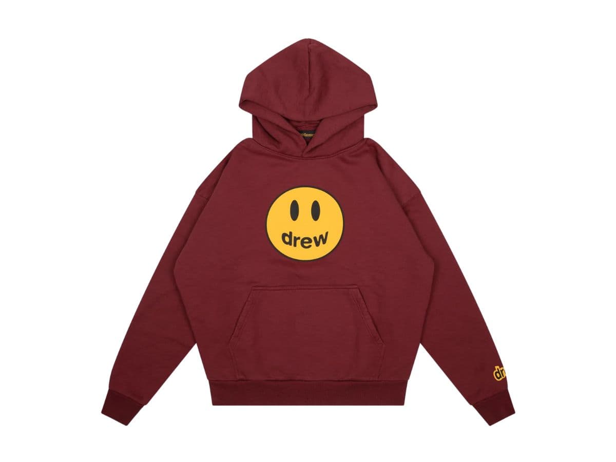 Drew House Mascot Hoodie Burgundy