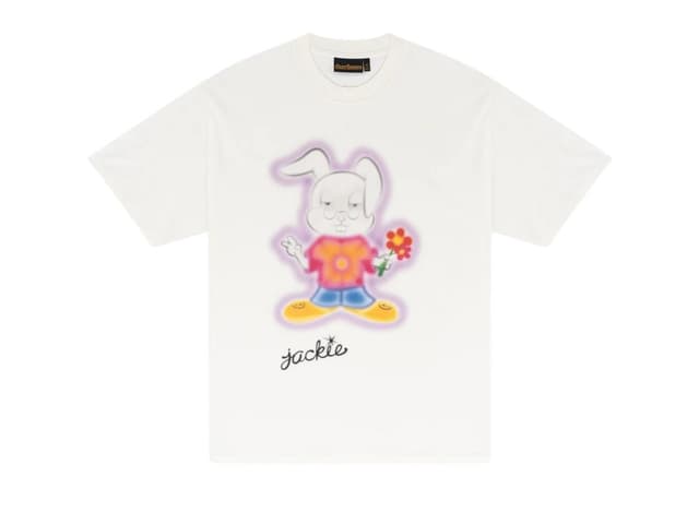 Drew House Drew House Peace Love & Jackie SS Tee Off White - view 1