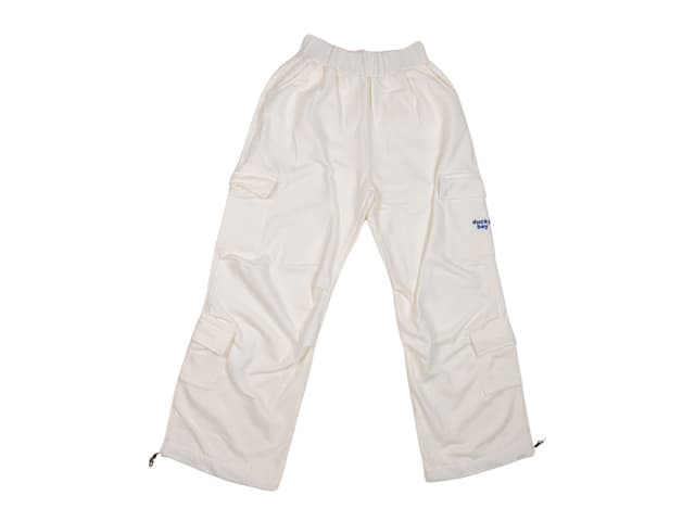 DUCKYBOY Duckyboy Cargo Sweatpant Ivory - view 1