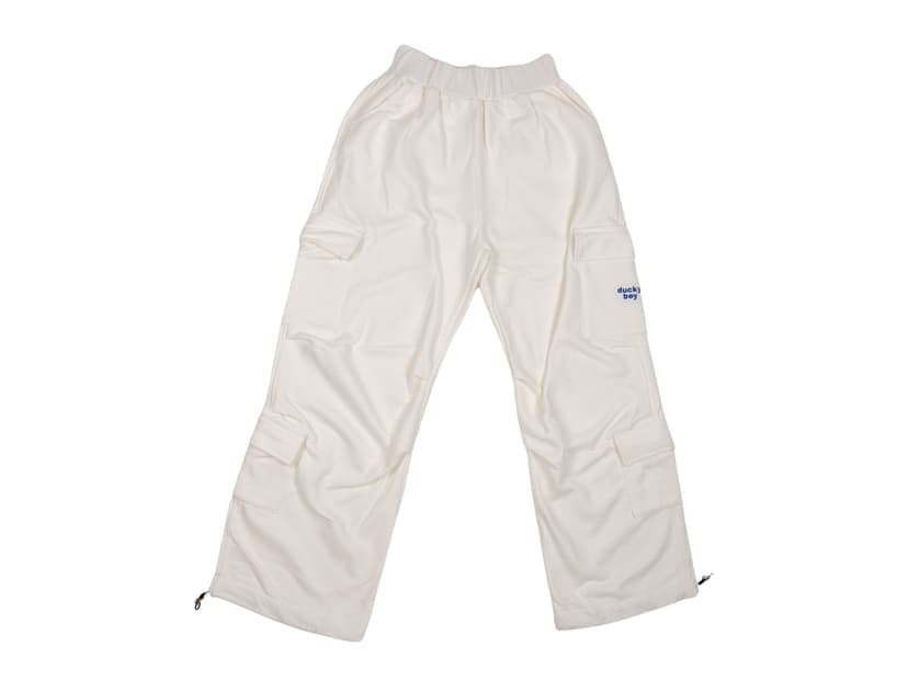 DUCKYBOY Duckyboy Cargo Sweatpant Ivory