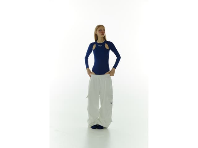DUCKYBOY Duckyboy Cargo Sweatpant Ivory - view 3