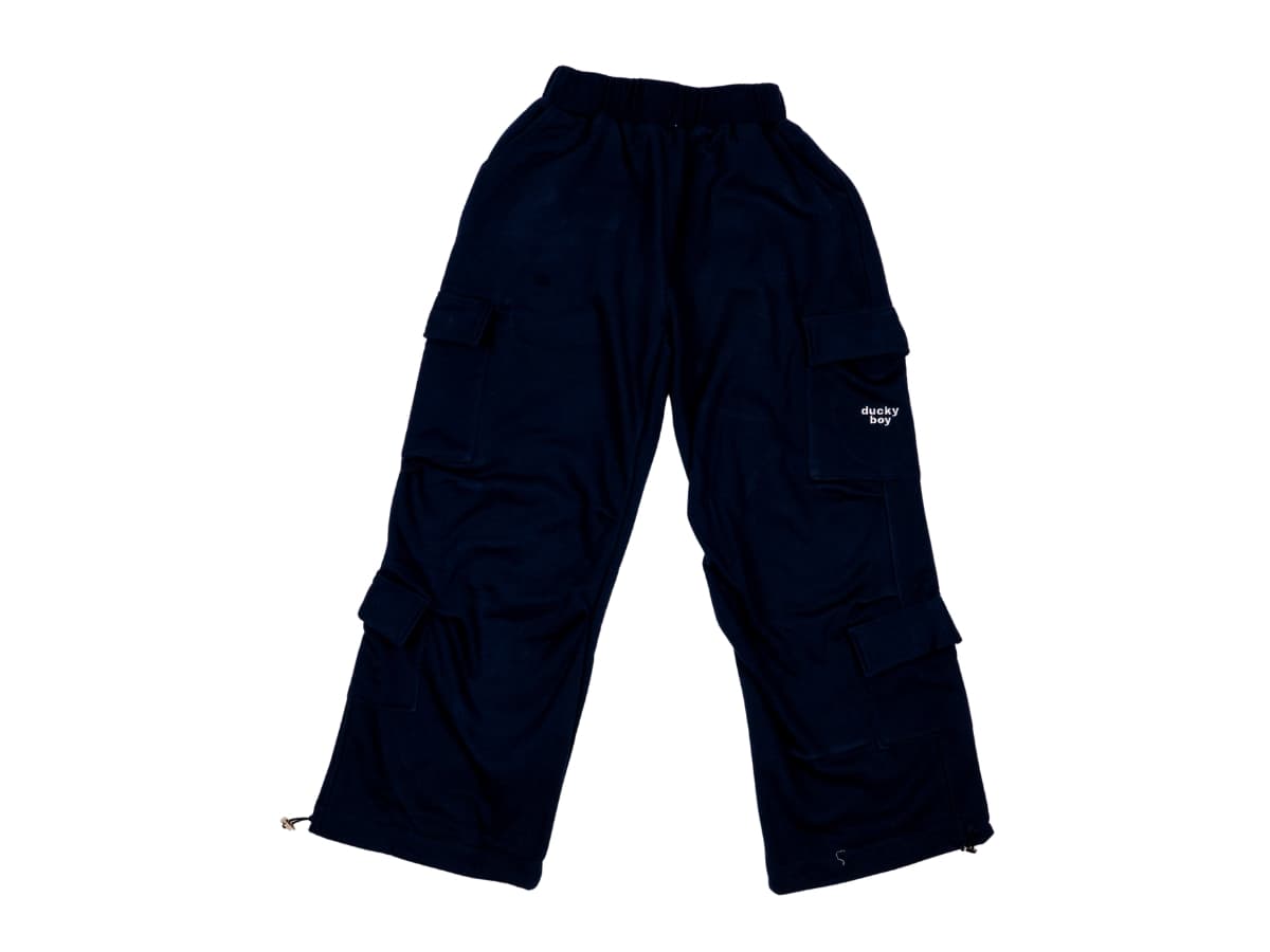 Duckyboy Cargo Sweatpant Navy