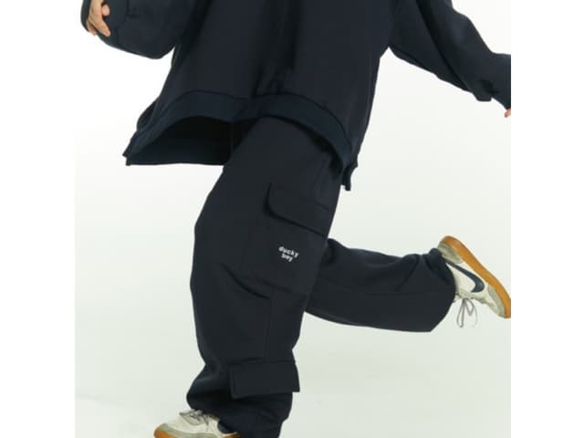 DUCKYBOY Duckyboy Cargo Sweatpant Navy - view 2