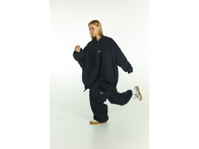 DUCKYBOY Duckyboy Cargo Sweatpant Navy - view 3