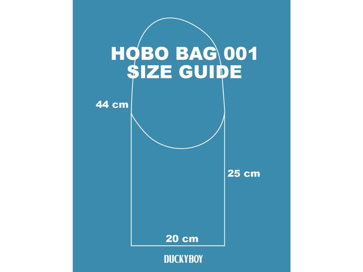 Duckyboy Hobo Bag 001 Black