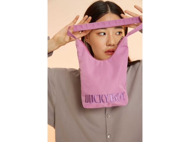 DUCKYBOY Duckyboy Hobo Bag 001 Bubblegum - view 2
