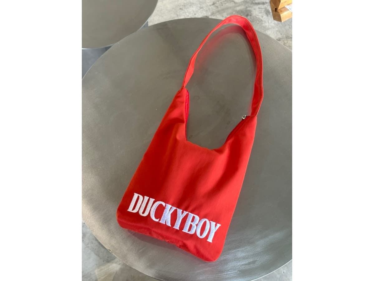 Duckyboy Hobo Bag 001 Tangerine