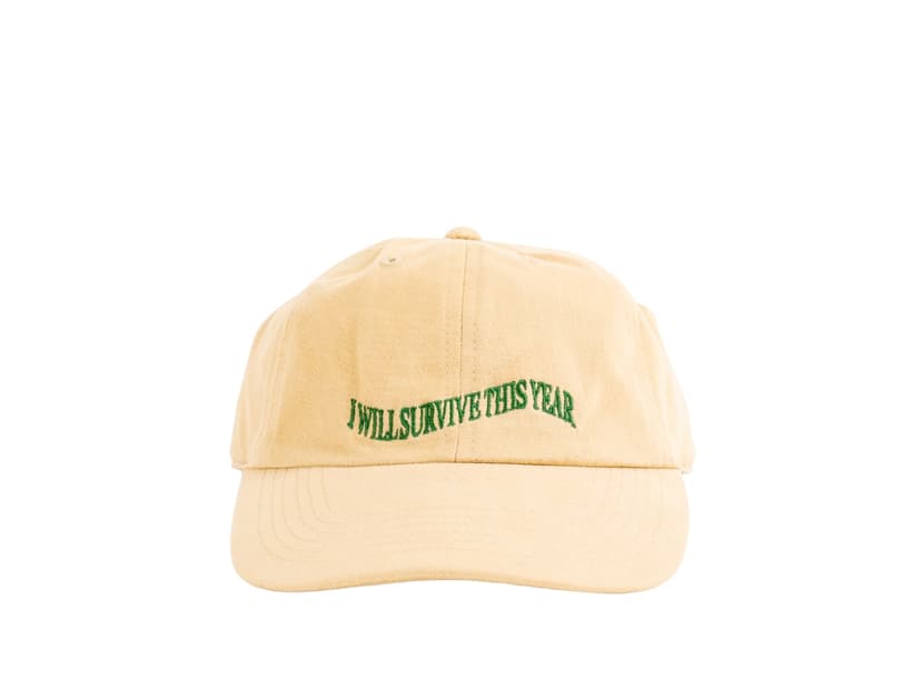 DUCKYBOY Duckyboy I Will Survive This Year Cap Beige