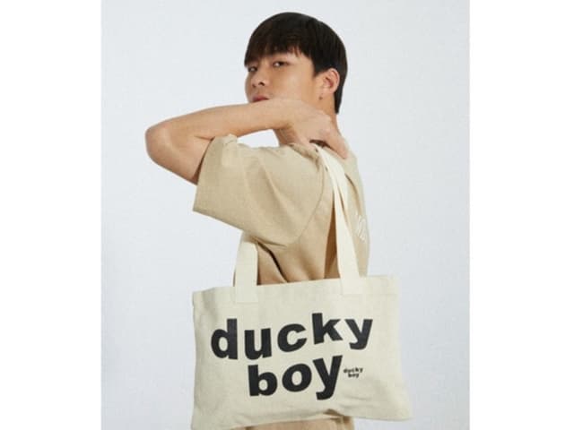 DUCKYBOY Duckyboy Recycled Tote - view 4