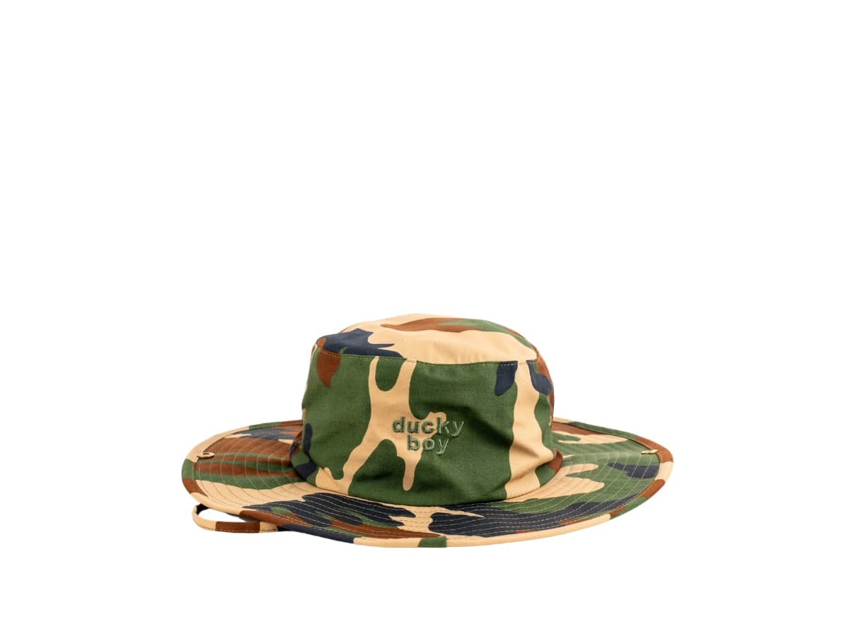 Duckyboy Safari Hat Camo