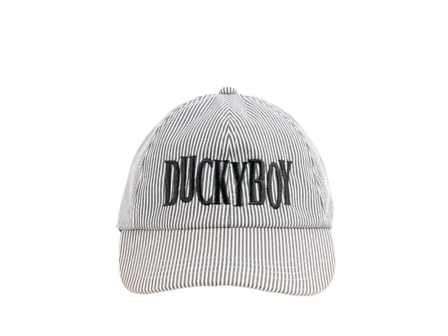 DUCKYBOY Duckyboy Stripe Cap Duckyboy Black - view 1