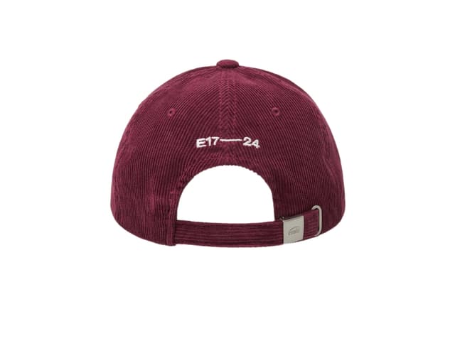 Emis Emis Applique Corduroy Ball Cap Wine - view 3