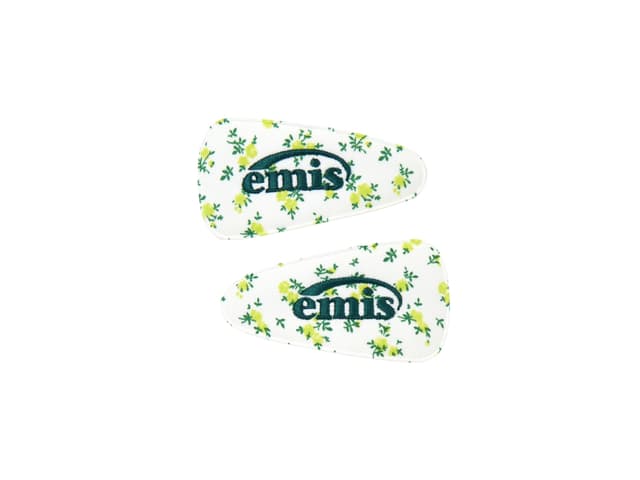 Emis Emis Flower Wide Hairpin White - view 1