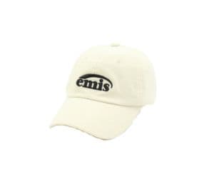 Buy Emis New Logo Corduroy Cap Cream at Sasom – Authentic and Ready to Ship