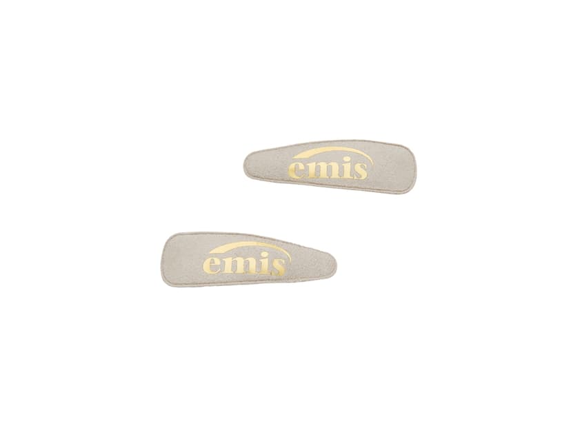 Emis Emis New Logo Hairpin Beige