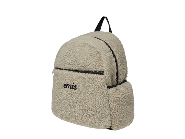 Emis Emis Shearling Backpack Beige - view 2