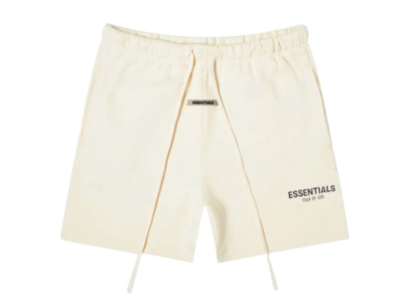 Fear of God Essentials Sweat Shorts Cream