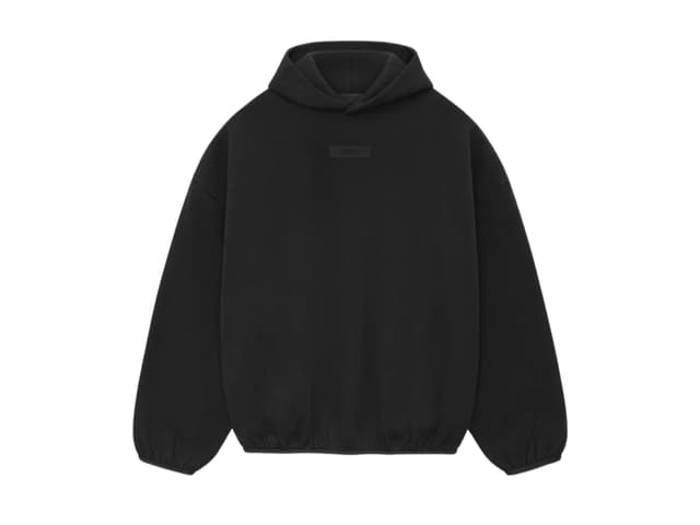 Fear of God Fear of God Essentials Hoodie Black (SS24) - view 1