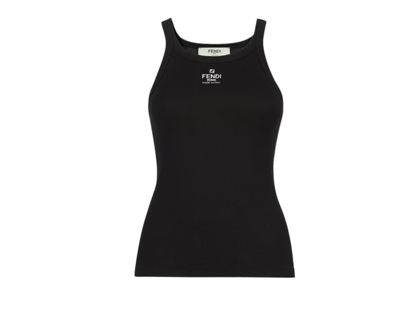 Fendi Fendi Tank Top Black