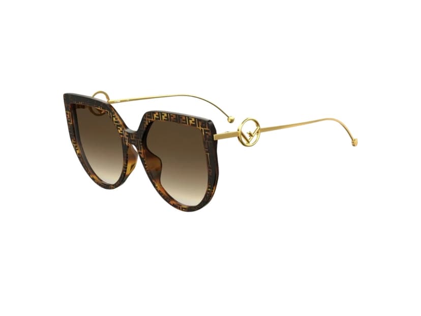 Fendi Fendi Sunglasses Gold