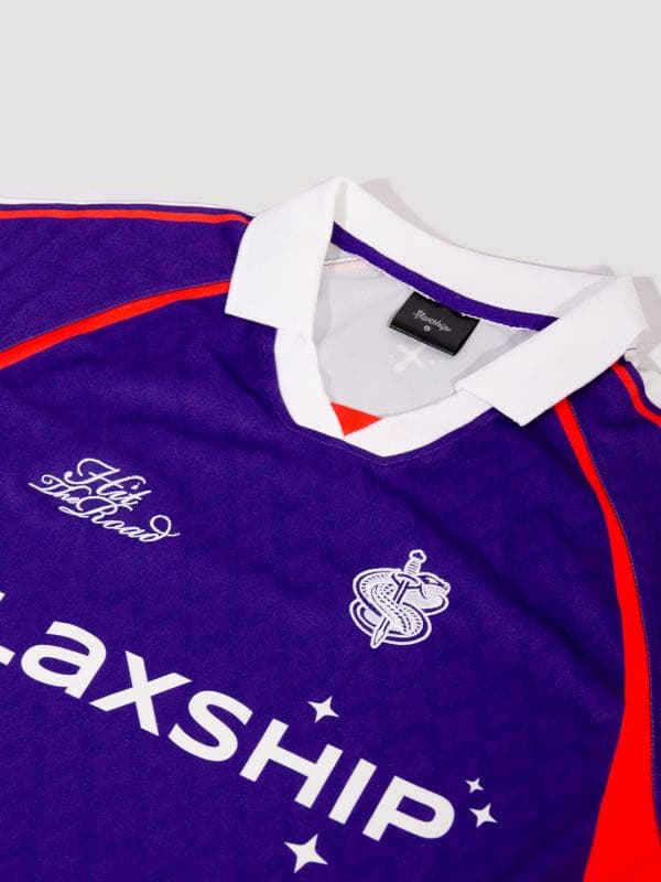 Flaxship Stealth jersey purple