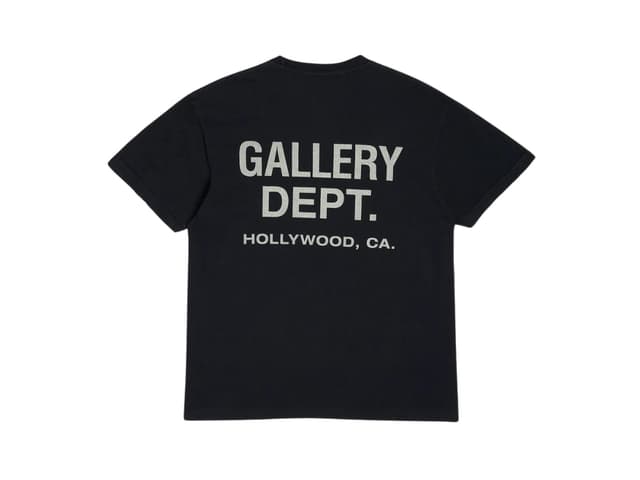 Gallery Dept. Gallery Dept. Souvenir Tee Black - view 2