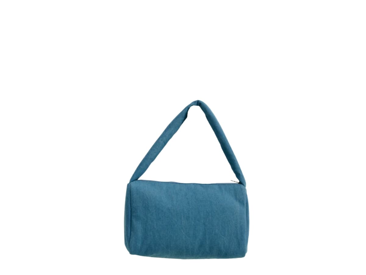 Gentlewoman Fluffy Shoulder Bag Blue